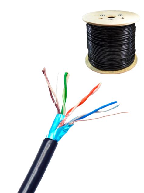 Compra Saxxon Bobina De Cable Cat E Utp Metros Negro