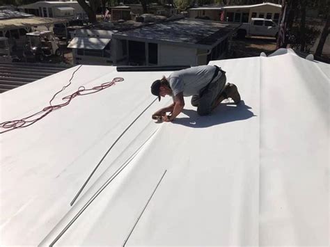 Rubber Roofing For Mobile Homes All Florida Weatherproofing And Construction Inc