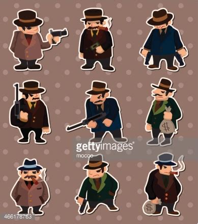 Mafia Stickers Stock Vector | Royalty-Free | FreeImages