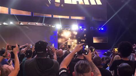 Ric Flair Entrance Raw Reunion Tampa 72219 Youtube