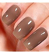 Amazon Aillsa Milky White Gel Nail Polish Nude Gel Polish Translucent Soak Off Uv Jelly