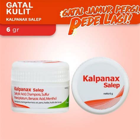 Jual KALPANAX SALAP 6GR SALEP KULIT GATAL2 PANU KUTU AIR PADAS