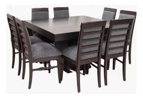 Juego De Comedor Mesa Cuadrada Con Sillas Modelo Camila Mercadolibre