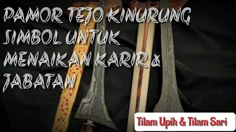 Pamor Keris Ini Sama Keris Pamor Tejo Kinurung Youtube