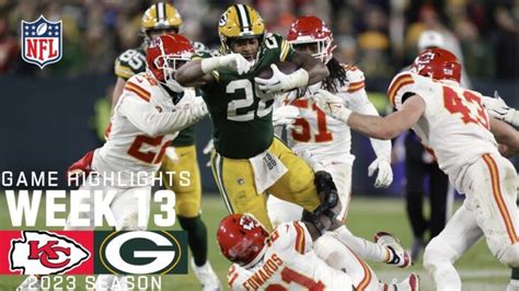 Kansas City Chiefs Vs Green Bay Packers 2023 Week 13 Game Highlights