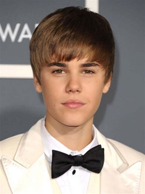 Justin Bieber Short Bang Hairstyle Mens Summer Hairstyles Famous