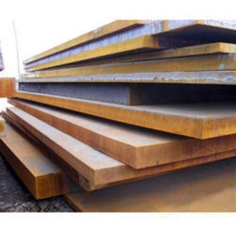 Rectangular Shape 8 X 4 Size Corten Steel Plate Thickness 5Mm At Best