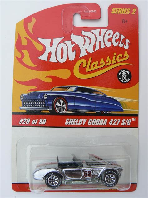 Amazon Hot Wheels Classics Series 2 Shelby Cobra 427 S C Silver Toys Games