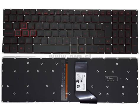 Teclado Español Negro ACER Nitro AN515 51 AN515 52 AN515 53 AN515 41