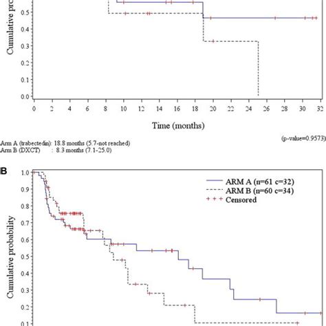 Kaplan Meier Plot Of Progression Free Survival Pfs N Number Of