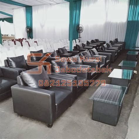 Sewa Kursi Jabodetabek Produk Sofa Single Hitam