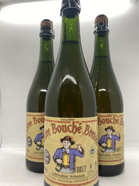 Cidre Bouche Breton Brut 75cl Carringtons Fine Wines