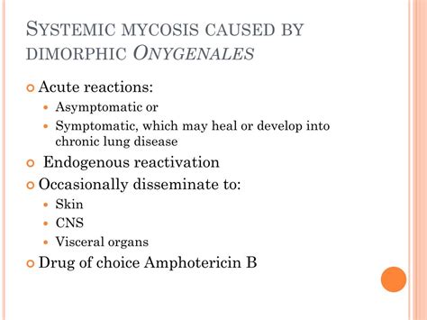 Ppt Primary Systemic Mycosis Powerpoint Presentation Free Download