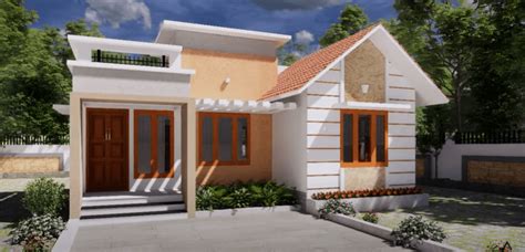 Sq Ft Bhk Contemporary Style House And Free Plan Lacks Home