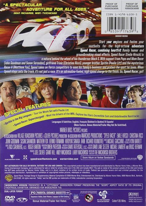 Speed racer 2008 cast - battleopec