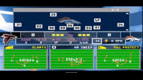 Madden Gameplay Atlanta Falcons Vs Denver Broncos Gba Youtube