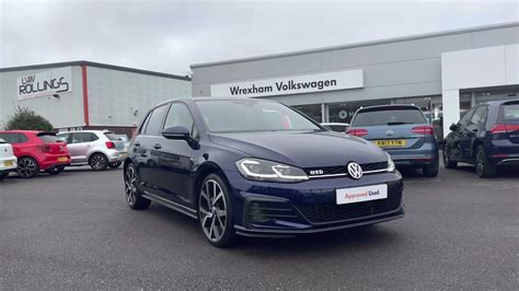 Volkswagen Golf Gtd 2 0 Tdi 184ps Atlantic Blue Used Wrexham Volkswagen Youtube