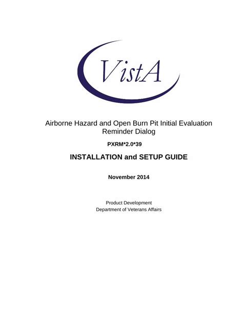 Pdf Airborne Hazard And Open Burn Pit Initial Evaluation Hazard