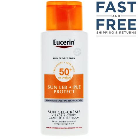 Eucerin Sun Protection Leb Protect Cream Gel Spf Ml New Packaging