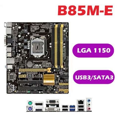 Placa Base Asus B85m E Lga 1150 Hdmi Usb 3 De Segunda Mano Por 50