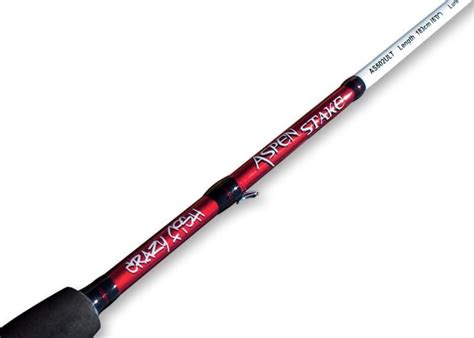 Спиннинг Crazy Fish Aspen Stake AS722MLT (5-21g 220cm 7'2"120.6g ...