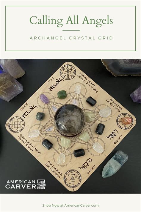 Archangel Metatron Crystal Grid Crystal Grid Crystals Healing Grids