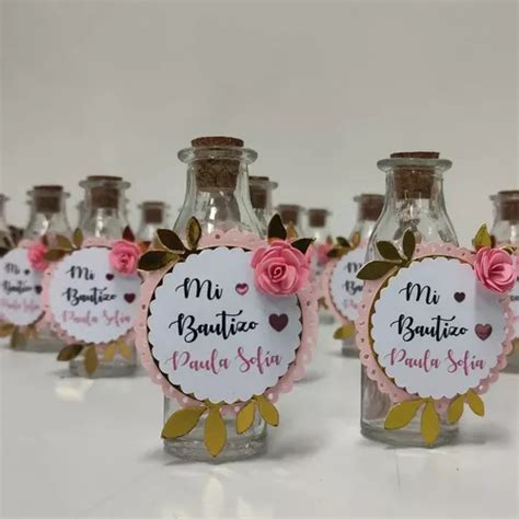 Botellitas Para Agua Bendita Bautizo Recuerdos Souvenirs Mercadolibre