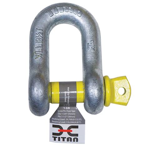 78 X 1 Galvanized D Shackle West Marine