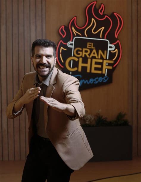 José Peláez Conductor De El Gran Chef Famosos Nos Van A Imitar