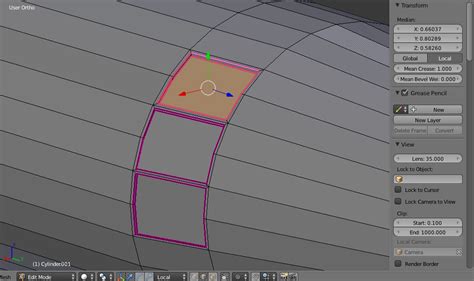 Edges With Mean Crease Set To Are Still Rounded By A Subsurf Modifier