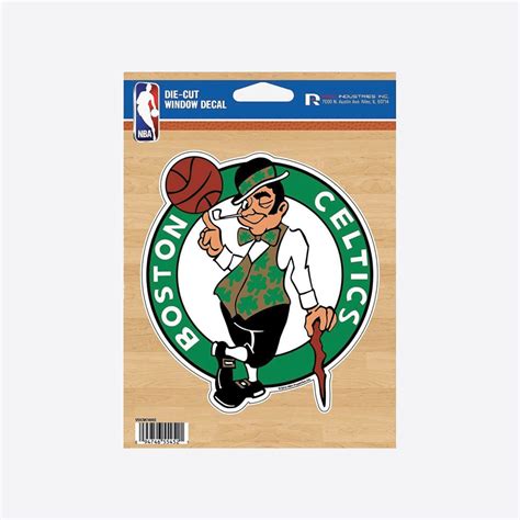 NBA Boston Celtics Medium Die Cut Decal Stickers