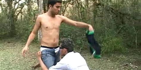 RAW PAPI James And Caike Enjoys Bareback Anal Fuck On Camp Trip