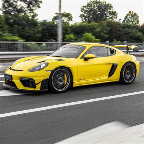 Porsche 718 GT4 RS Aerodynamic – Silver Rocket Racing