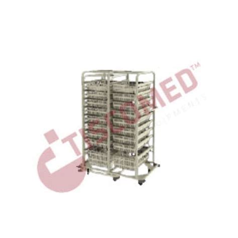 Medical Cart TSED 1303 Tiscomed For Medicine Storage With Basket