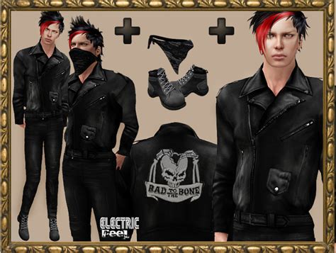 Second Life Marketplace Electric Feel Gabriel Biker Outfit