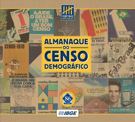 Almanaque do Censo Demográfico Memória IBGE