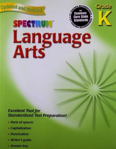 By Spectrum Language Arts Grade K Spectrum Act Csm [paperback] Unknown Author