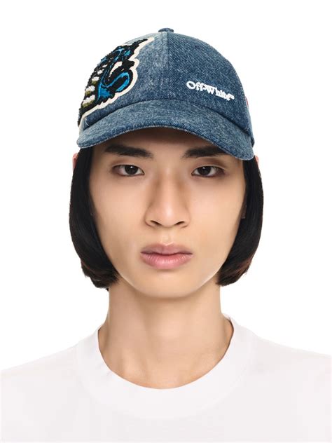 Vintage Den Baseball Cap In Blue Off White™ Official Pl