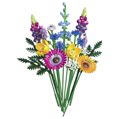 LEGO Icons 10313 Botanical Collection Wildflower Bouquet Flowers Set ...