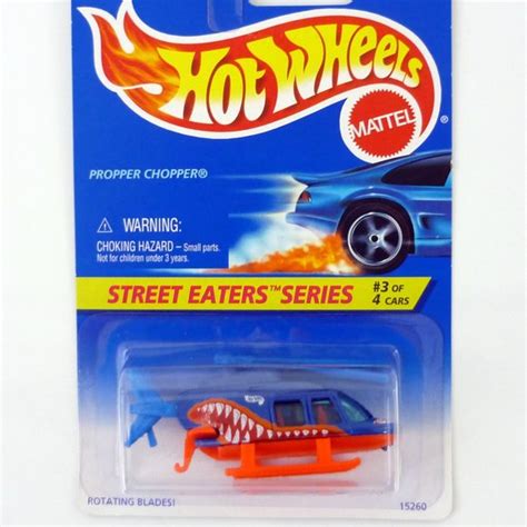 Mattel Toys Hot Wheels Propper Chopper Street Eaters Blue