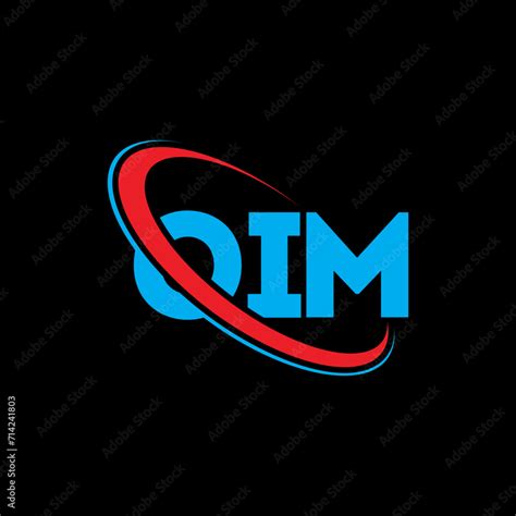 OIM logo. OIM letter. OIM letter logo design. Initials OIM logo linked with circle and uppercase ...