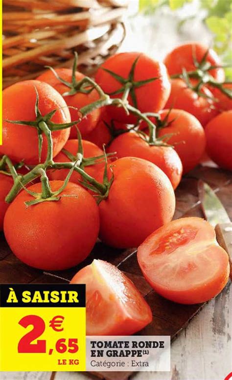 Promo Tomate Ronde En Grappe Chez U Express Icatalogue Fr