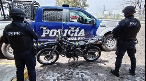 En P Njamo Y Abasolo Las Fspe Recuperan Motos Y Detienen A Sujetos Con