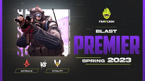 BLAST Premier Spring Groups 2023 Astralis Vs Team Vitality Watch