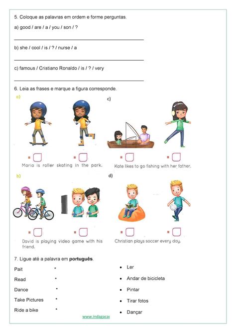 Exercícios De Verbo To Be RETOEDU