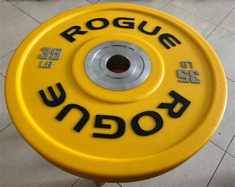 Lbs Urethane Bumper Plates Sports Equipment Exercise Fitness