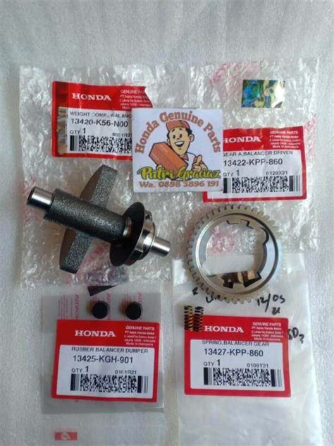 Balancer Assy Kruk As Kruk Crankshaft Sonic Led New Cb R Led