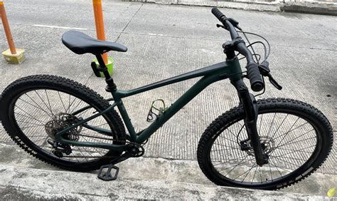 Giant Fathom 2 Mountain Bike Trekking Green Sports Equipment Bicycles