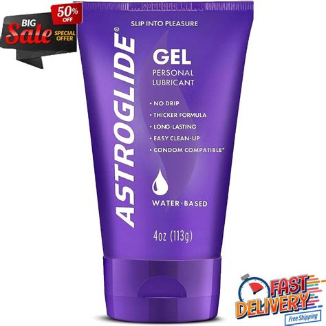 Astroglide Water Based Personal Lubricant Sex Gel For Couples Men And