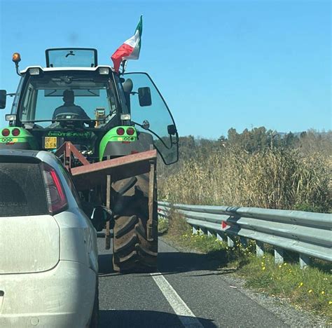 La Protesta Degli Agricoltori A Reggio Calabria